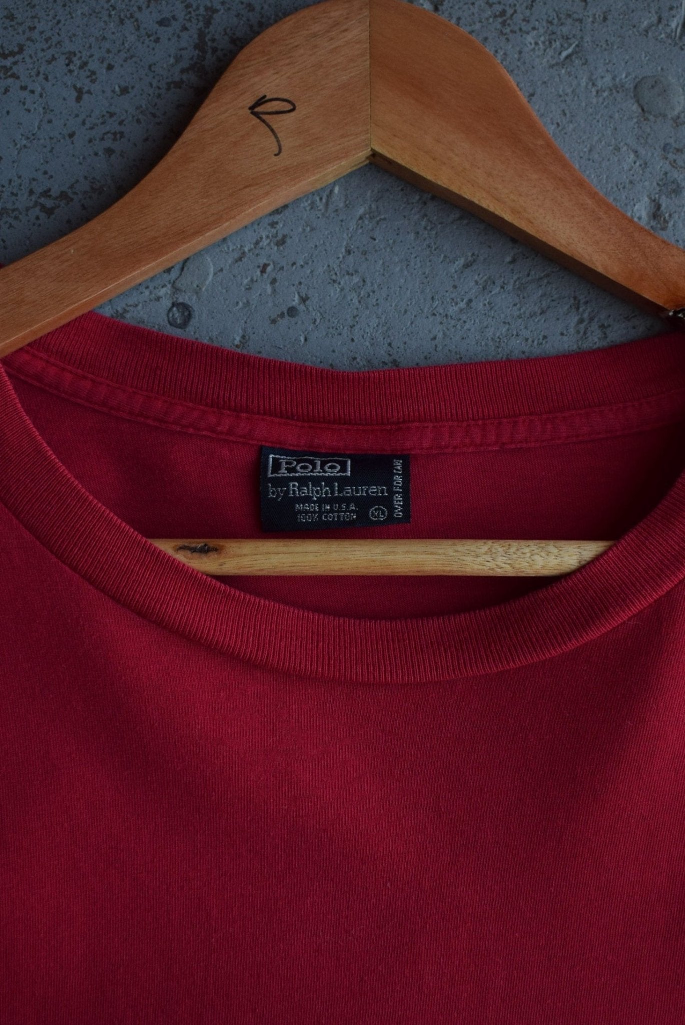 Vintage 90s Ralph Lauren Polo Bear Embroidered Long Sleeve Pocket Tee (XXL) - Retrospective Store