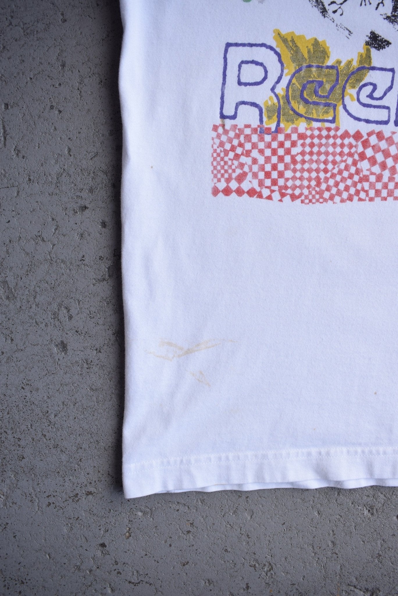 Vintage 90s Reebok Graphic Tee (M) - Retrospective Store