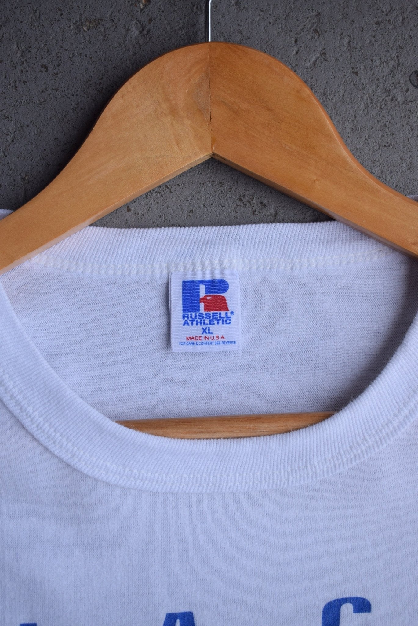 Vintage 90s Russell x NIACC Golf Outing Tee (L/XL) - Retrospective Store