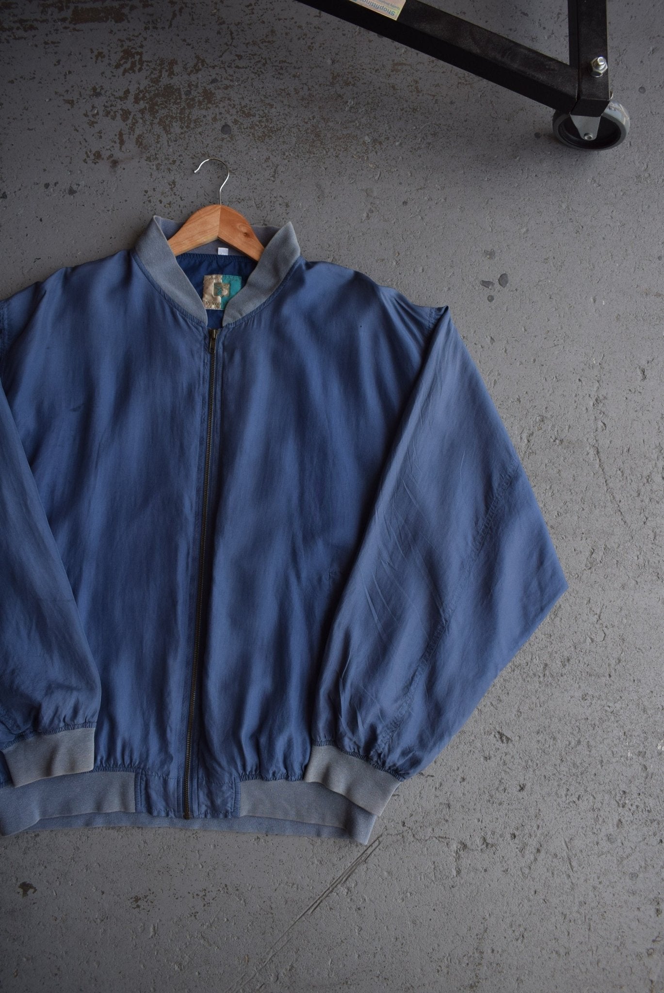 Vintage 90s Silk Bomber Jacket (L) - Retrospective Store
