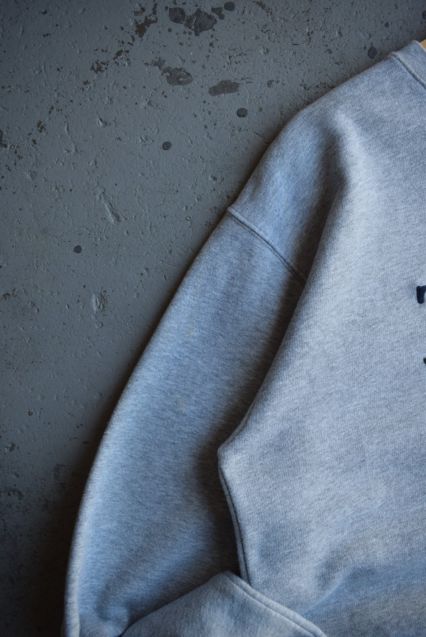 Vintage 90s Timberland Weathergear Embroidered Spellout Crewneck (L) - Retrospective Store