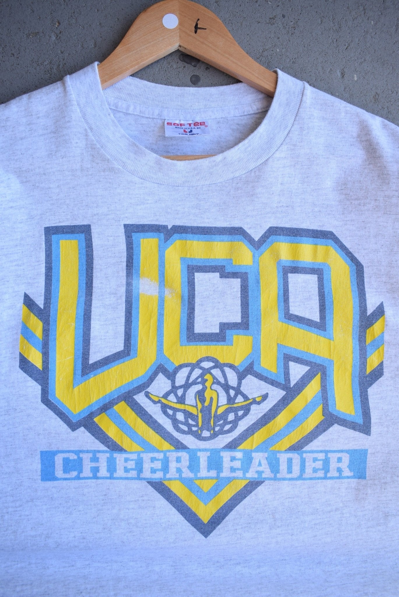 Vintage 90s UCA Cheerleader Tee (L) - Retrospective Store