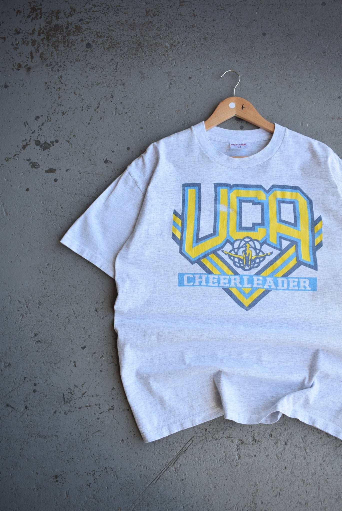Vintage 90s UCA Cheerleader Tee (L) - Retrospective Store