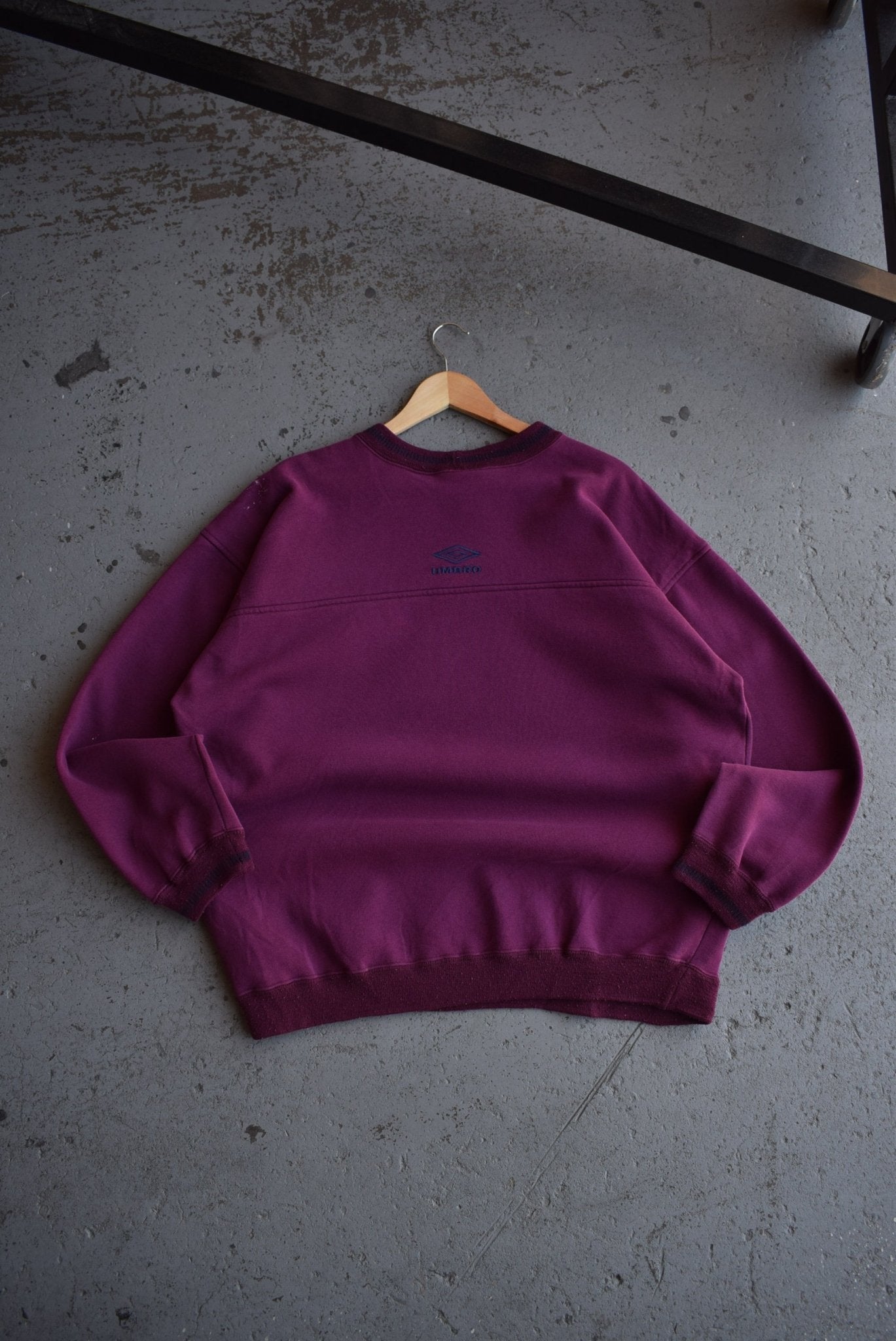 Vintage 90s Umbro Spellout Crewneck (L/XL) - Retrospective Store
