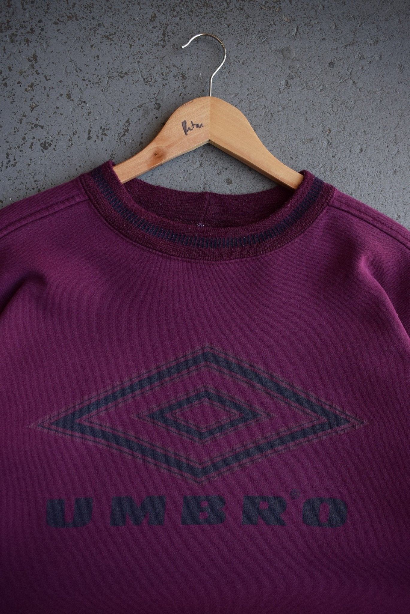 Vintage 90s Umbro Spellout Crewneck (L/XL) - Retrospective Store