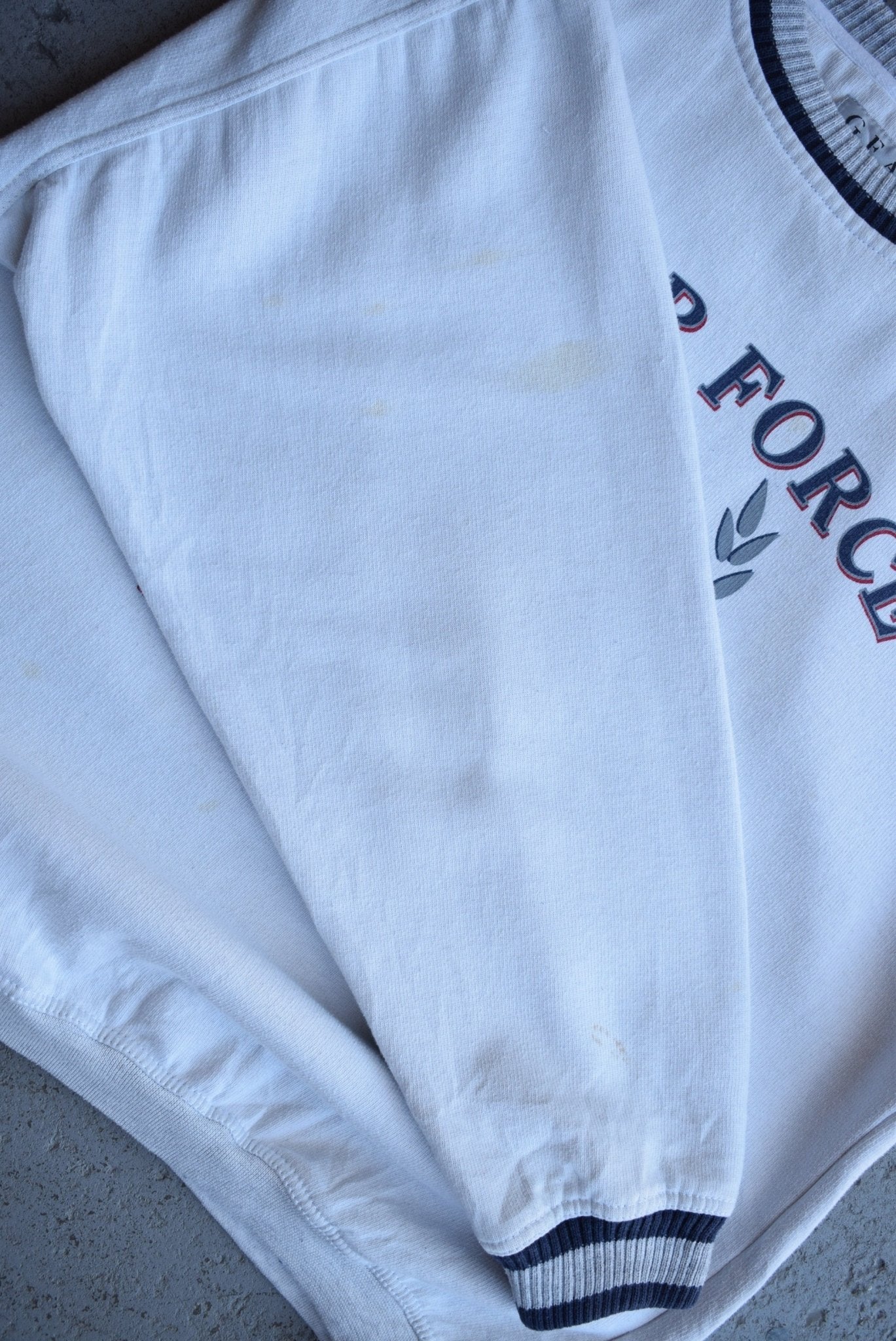 Vintage 90s United States Air Force Museum Graphic Crewneck (M) - Retrospective Store