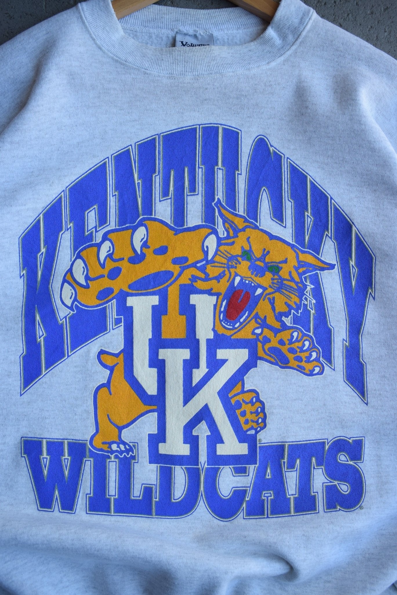 Vintage 90s University of Kentucky Wildcats Crewneck (XL) - Retrospective Store