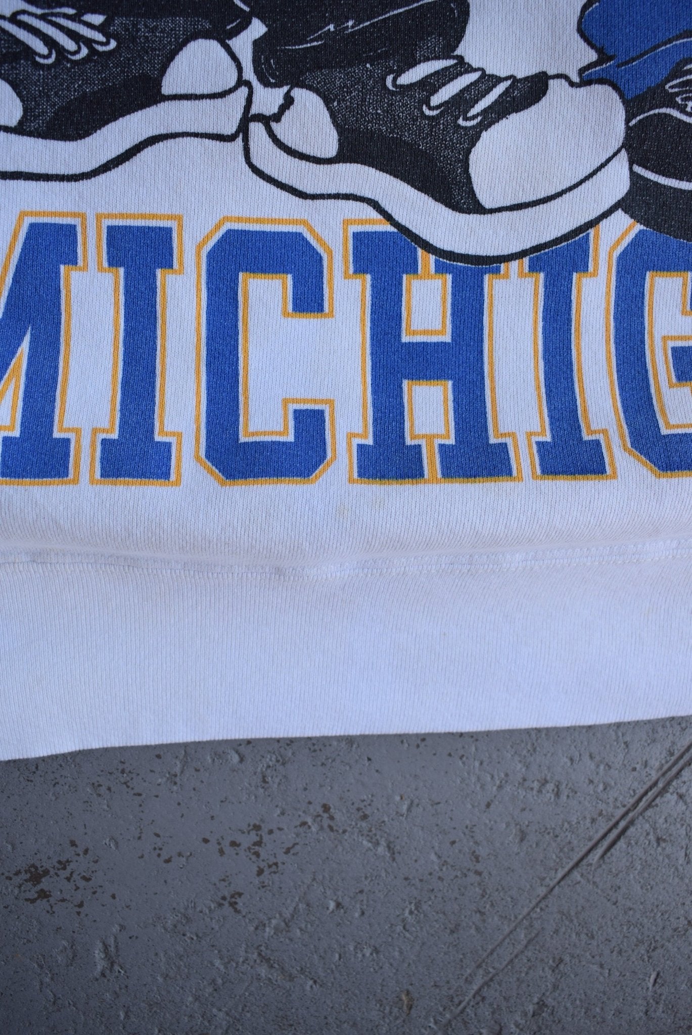 Vintage 90s University of Michigan Wolverines Crewneck (M/L) - Retrospective Store