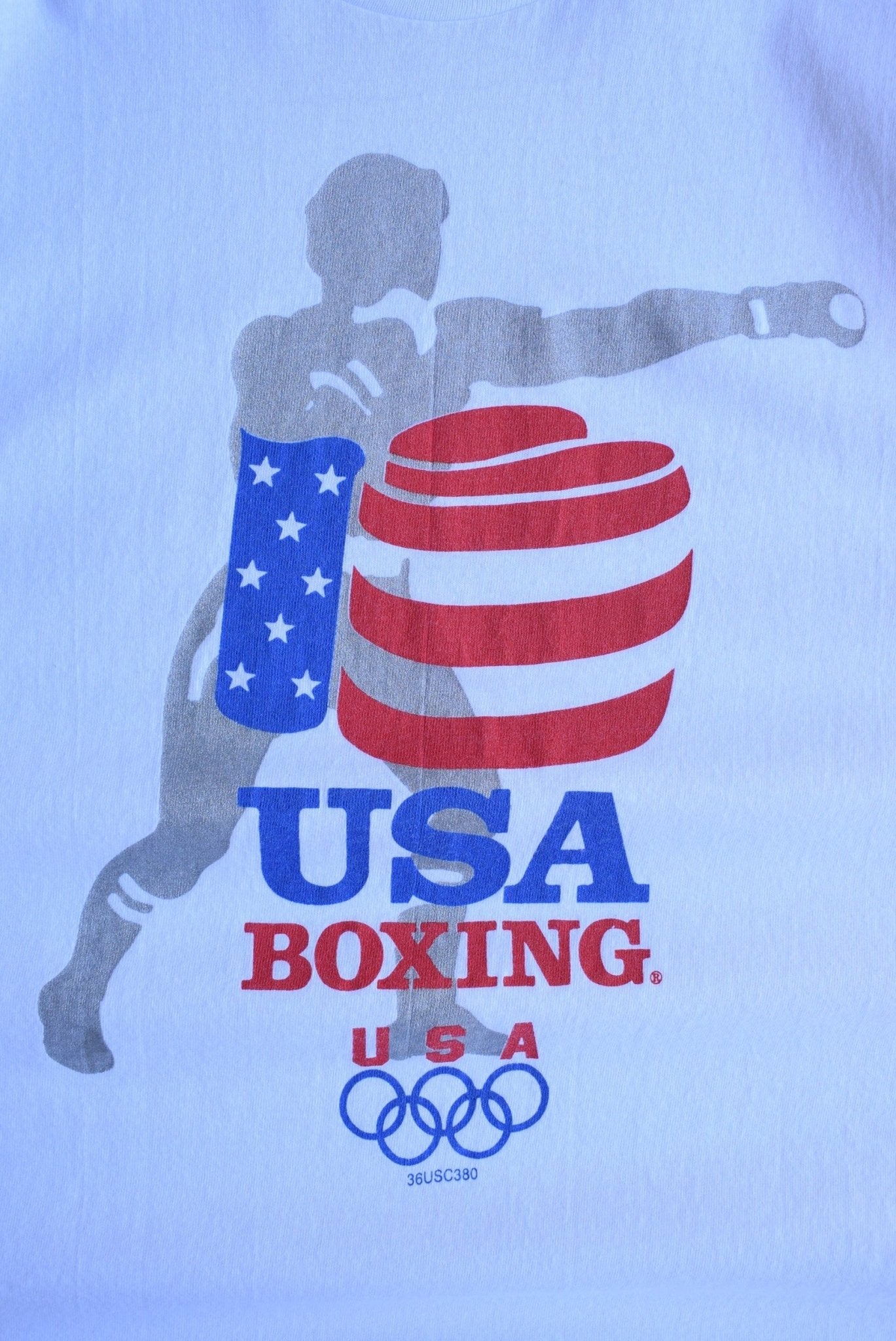 Vintage 90s USA Boxing Team Tee (XL) - Retrospective Store