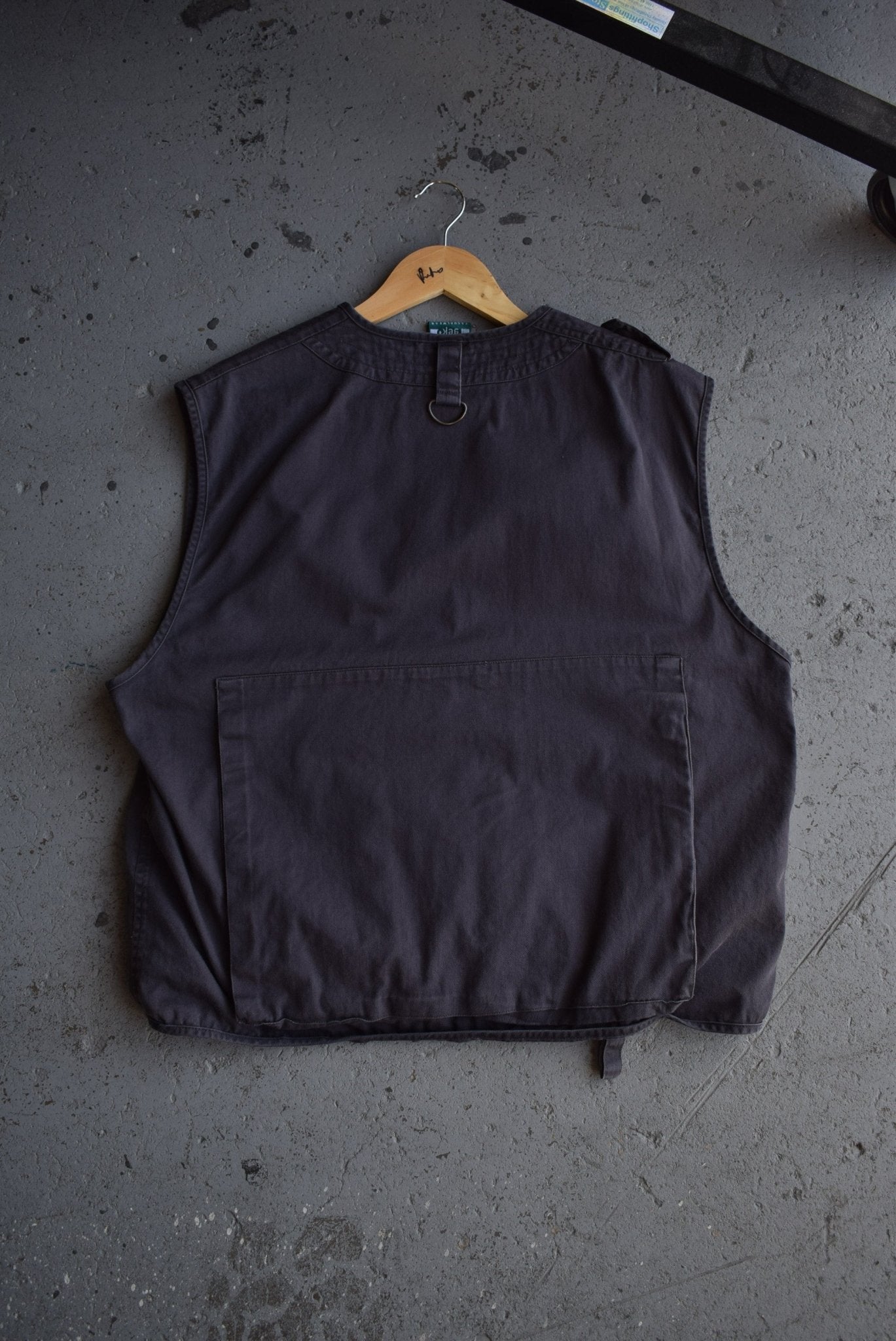 Vintage 90s Utility Workwear Vest (L) - Retrospective Store