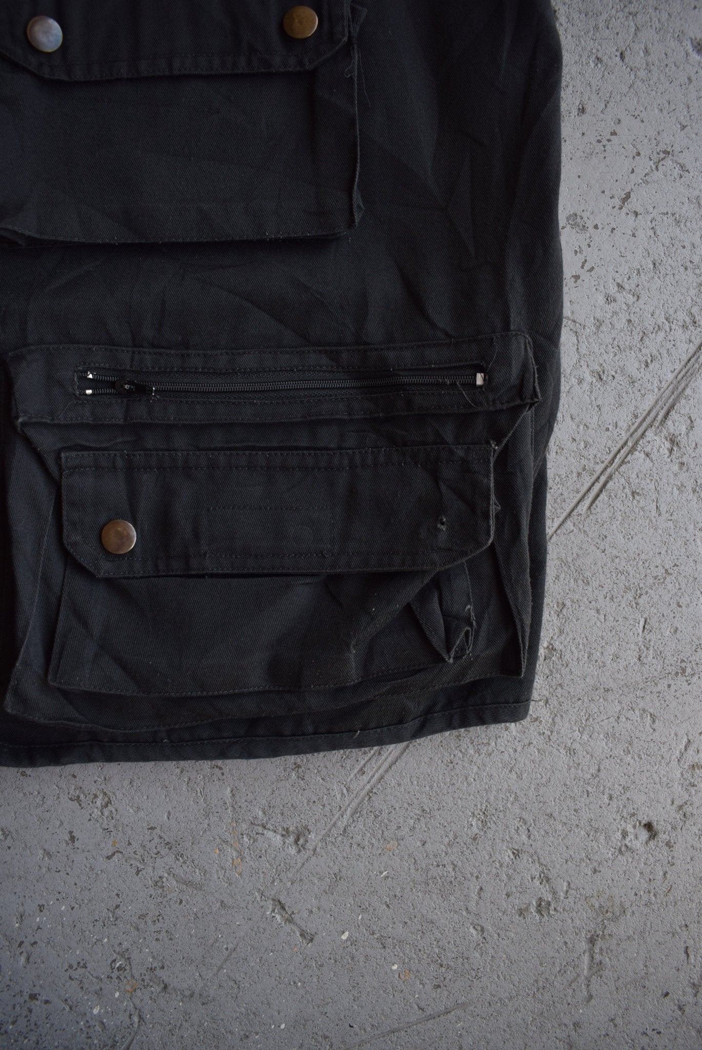Vintage 90s Utility Workwear Vest (L/XL) - Retrospective Store