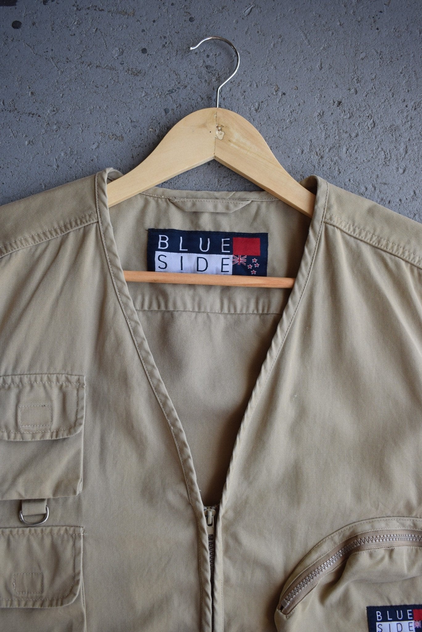 Vintage 90s Utility Workwear Vest (XXL) - Retrospective Store