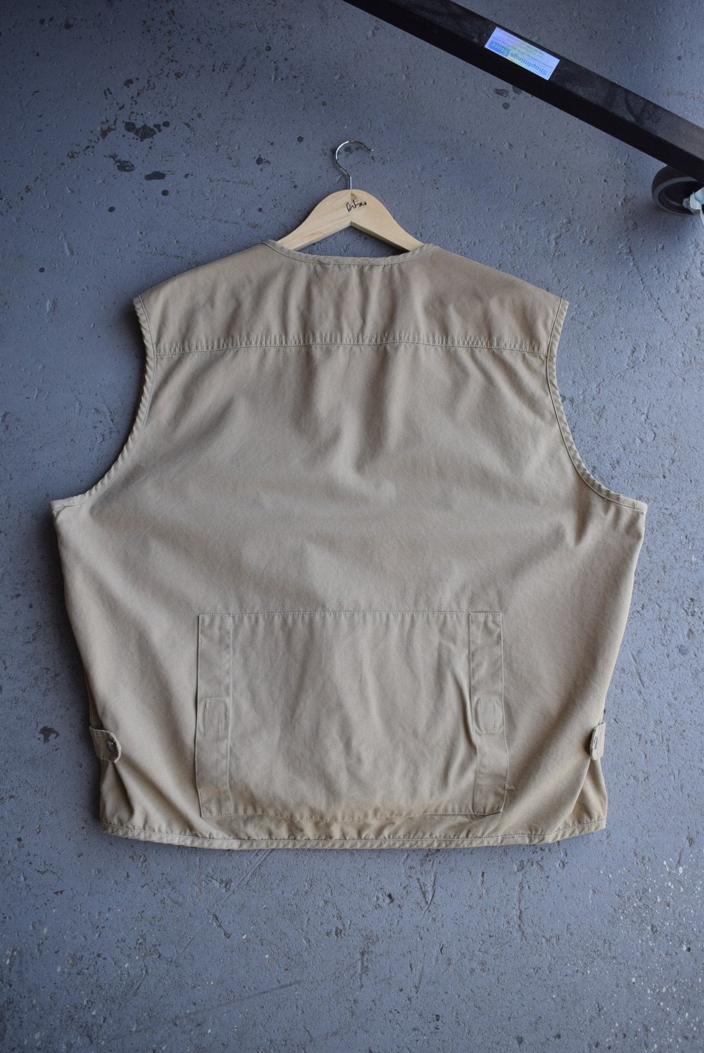 Vintage 90s Utility Workwear Vest (XXL) - Retrospective Store