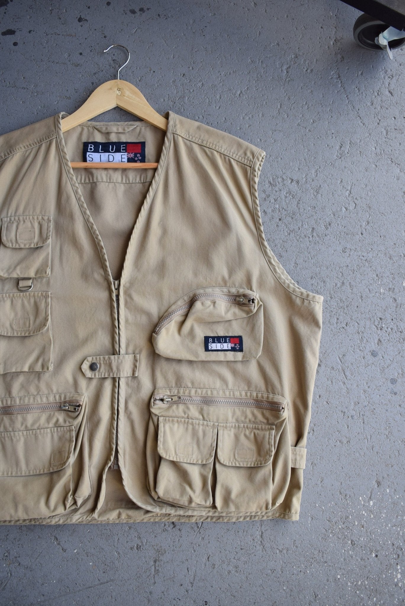 Vintage 90s Utility Workwear Vest (XXL) - Retrospective Store