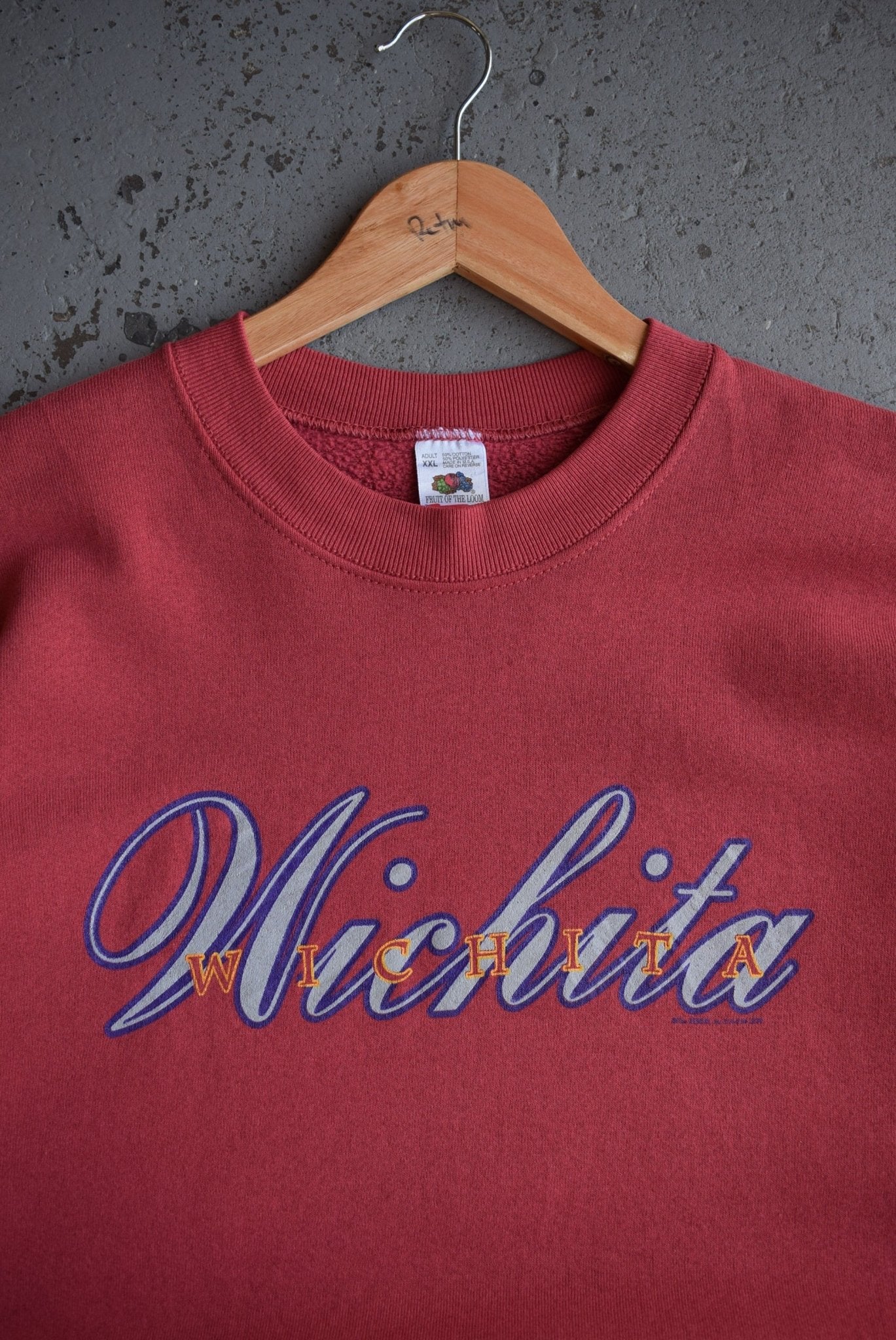 Vintage 90s Wichita Graphic Crewneck (XL/XXL) - Retrospective Store