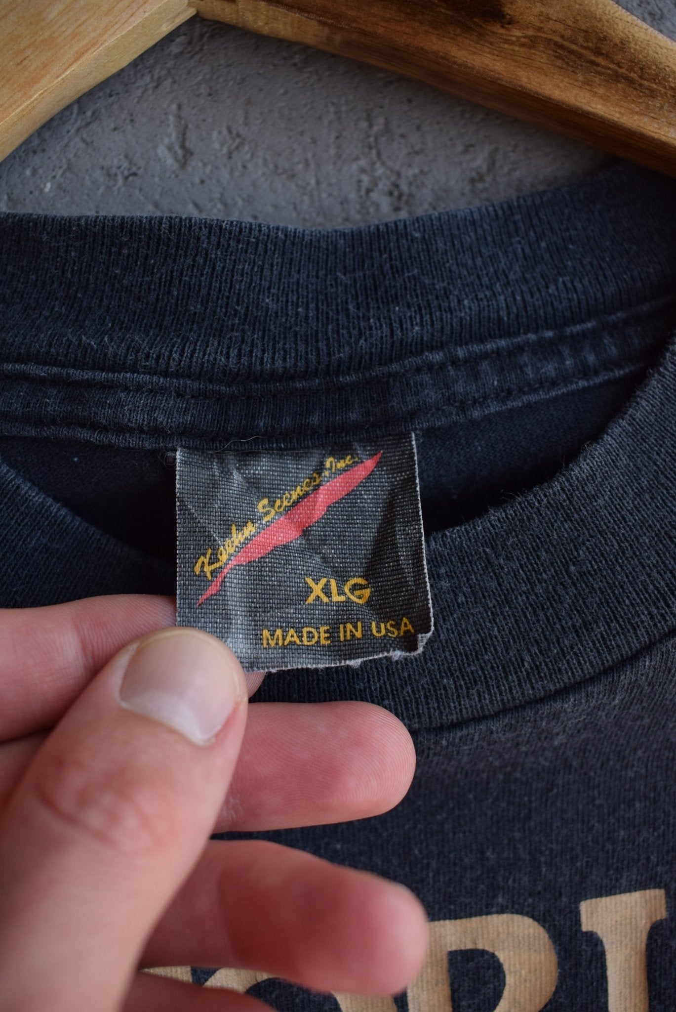 Vintage 90s World Colours Tee (L/XL) - Retrospective Store