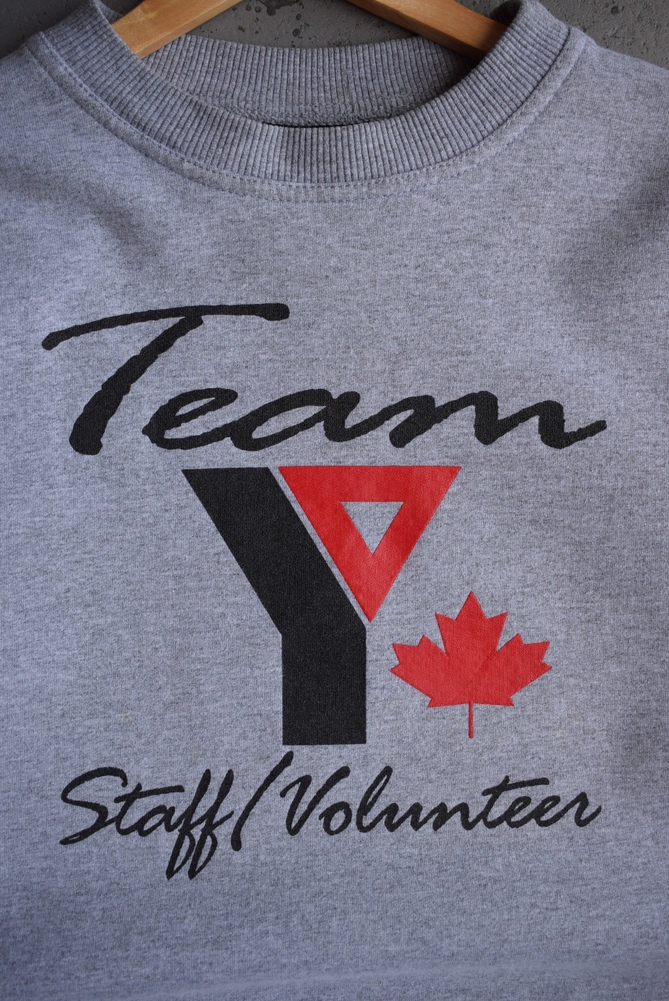 Vintage 90s YMCA Canada Staff Volunteer Crewneck (M/L) - Retrospective Store