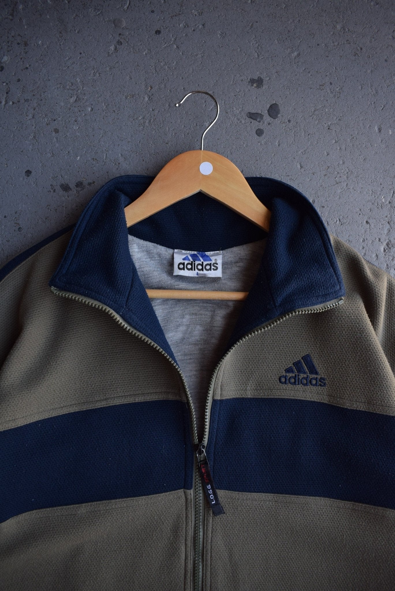 Vintage Adidas Classic Logo Embroidered Jacket (L/XL) - Retrospective Store