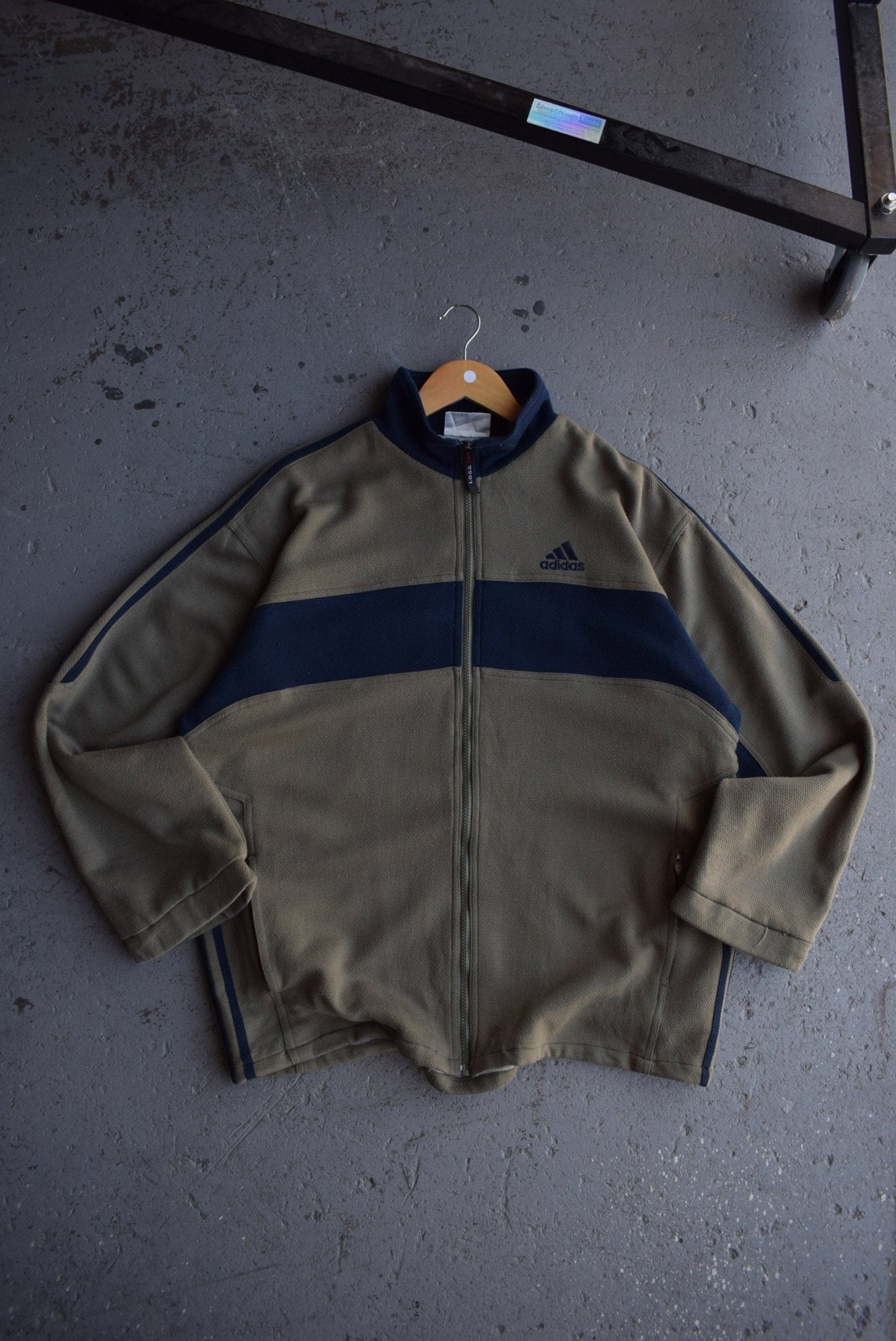 Vintage Adidas Classic Logo Embroidered Jacket (L/XL) - Retrospective Store
