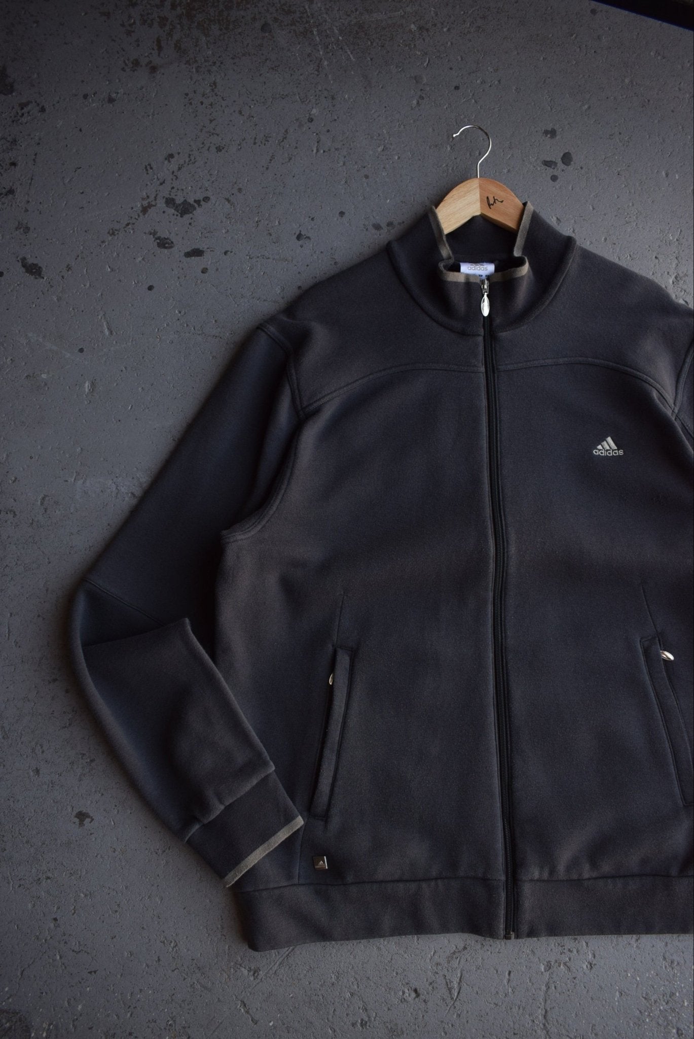 Vintage Adidas Classic Logo Embroidered Jacket (XXL) - Retrospective Store