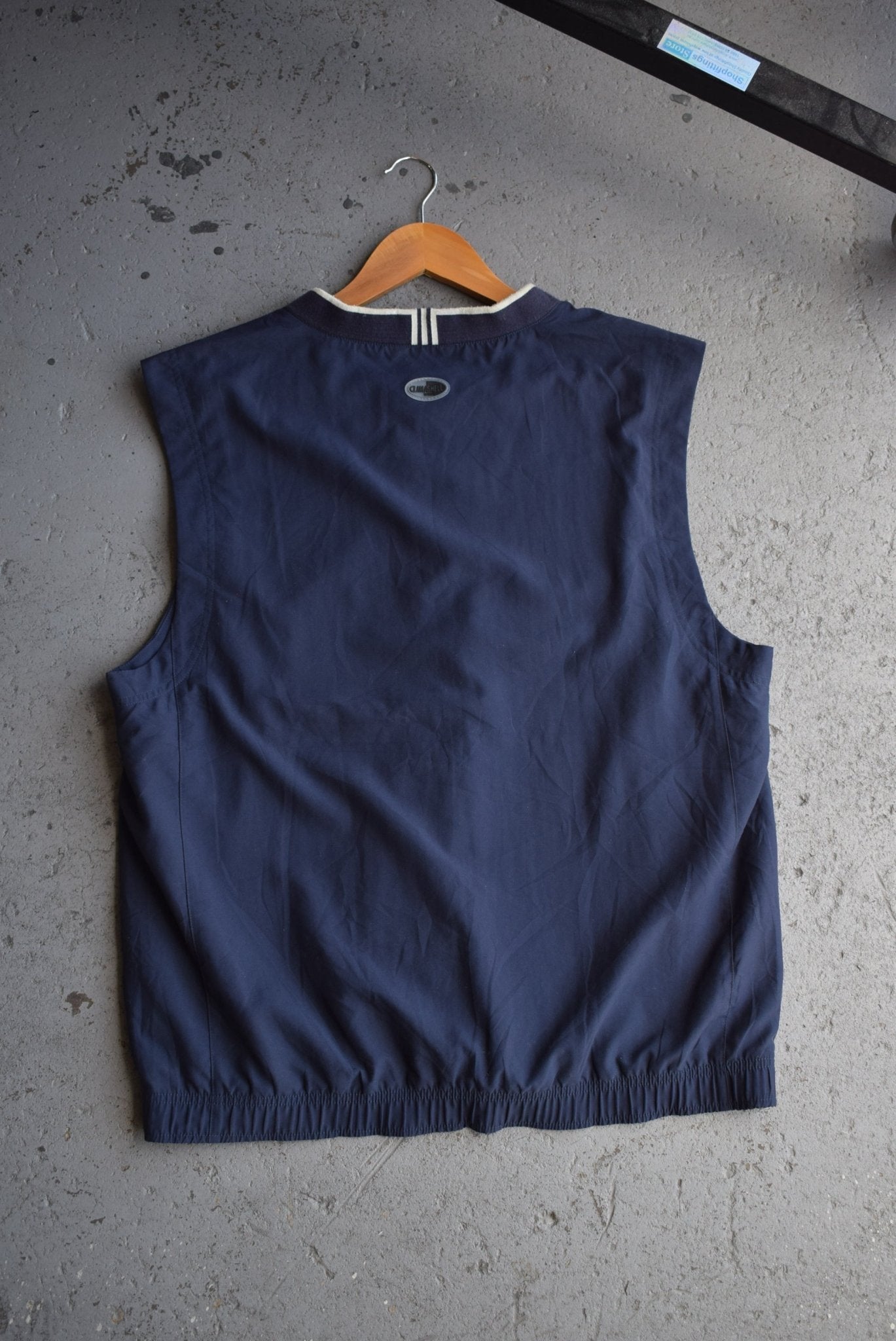 Vintage Adidas Classic Logo Embroidered Pullover Vest (L) - Retrospective Store