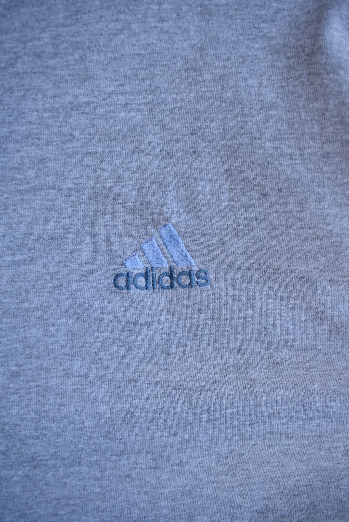 Vintage Adidas Classic Logo Embroidered Tee (XL) - Retrospective Store