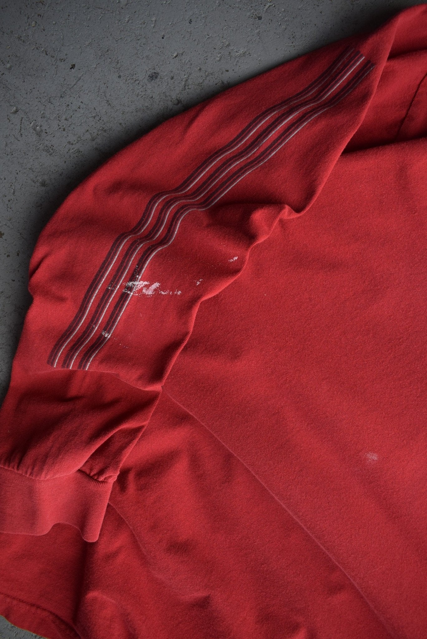 Vintage Adidas Classic Logo Long Sleeve Tee (XXL) - Retrospective Store