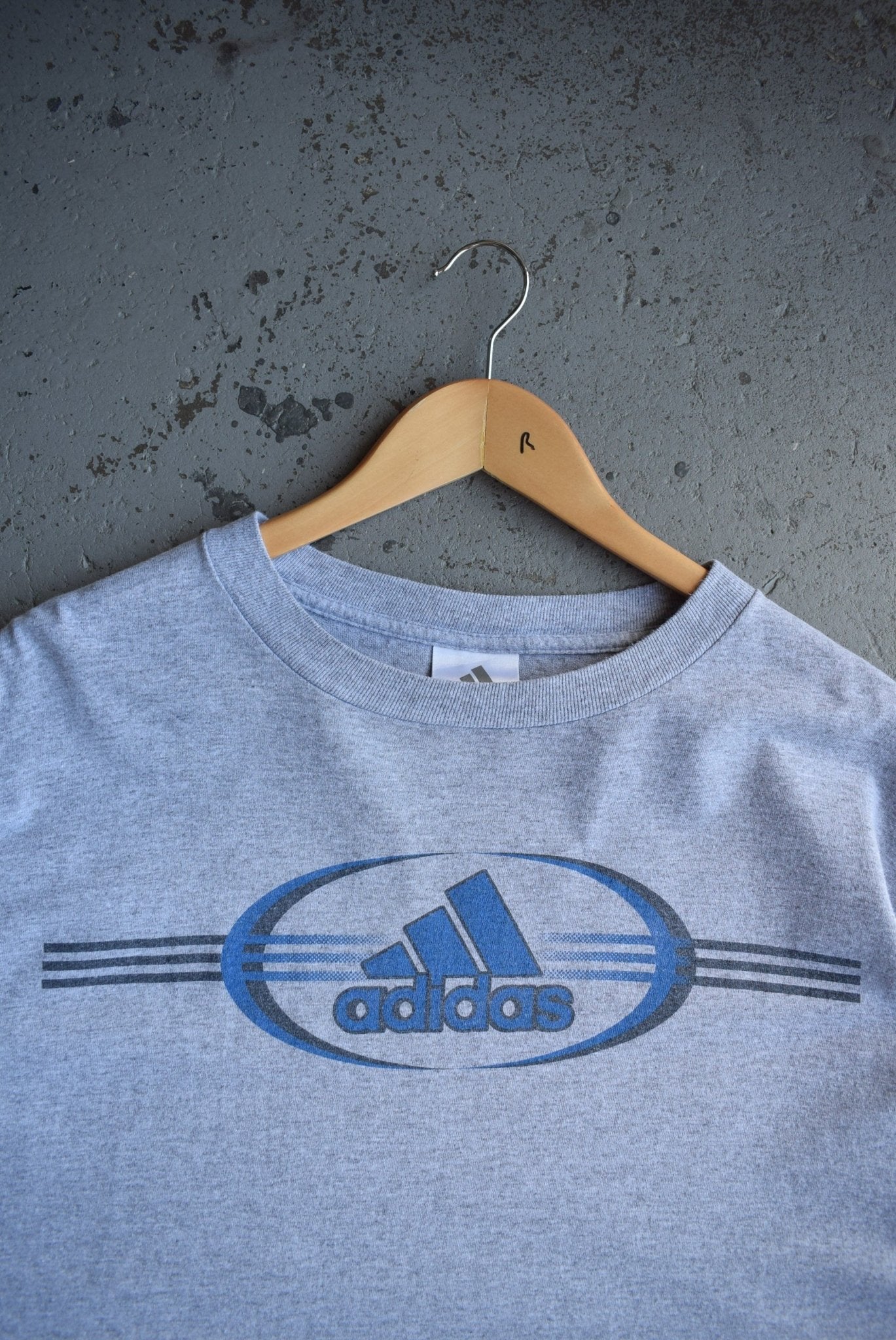 Vintage Adidas Spellout Long Sleeve Tee (XXL) - Retrospective Store