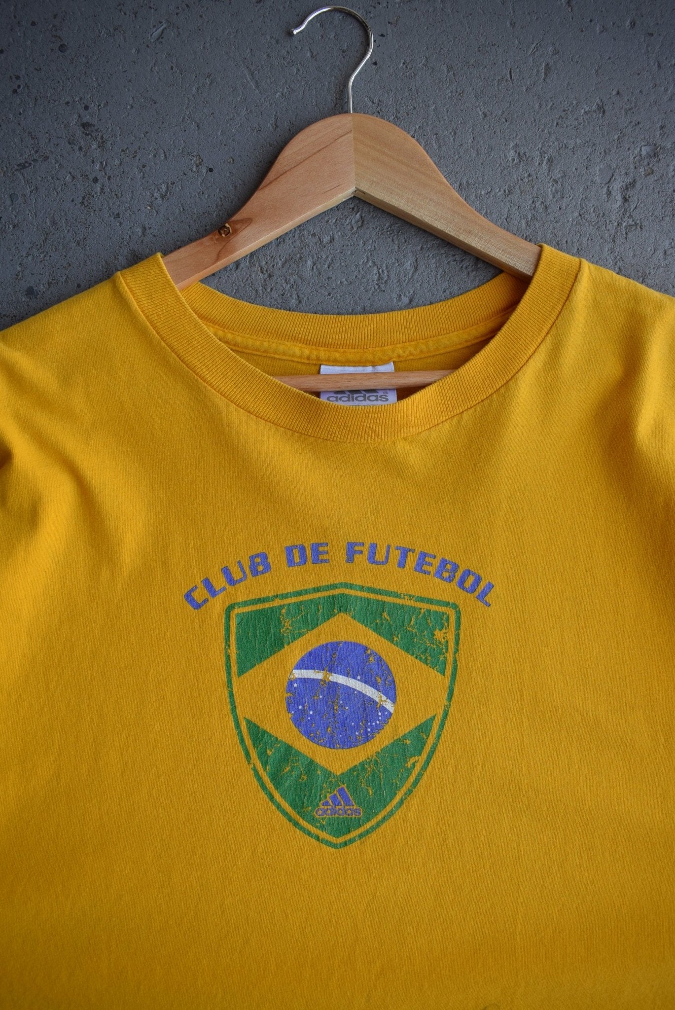 Vintage Adidas x Brazil National Football Team Tee (XXL) - Retrospective Store
