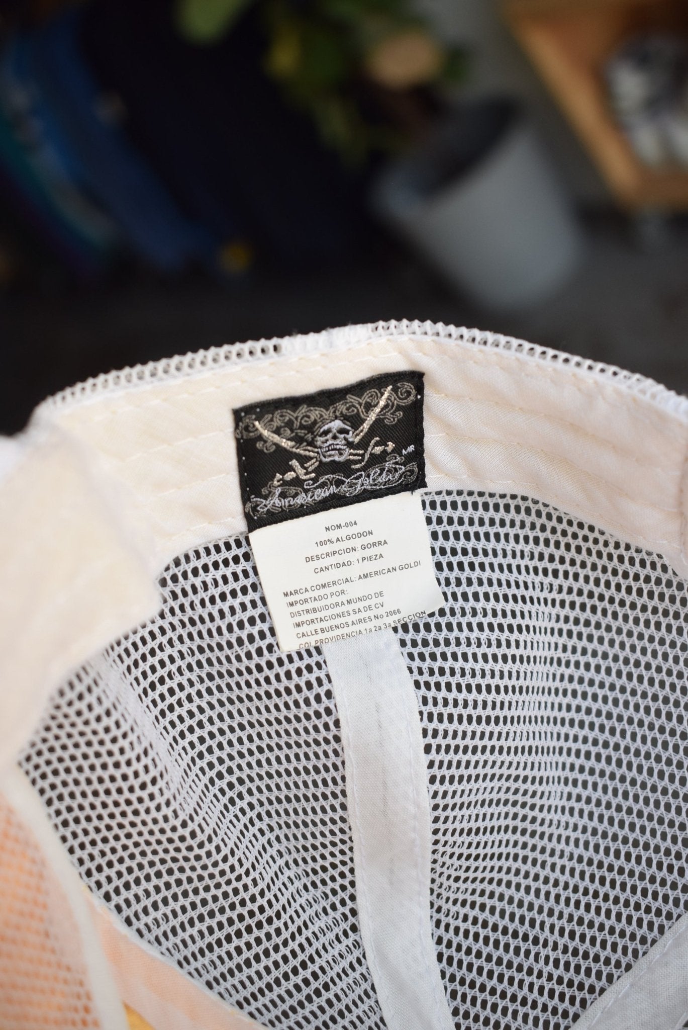 Vintage American Goldi Embroidered Hat - Retrospective Store