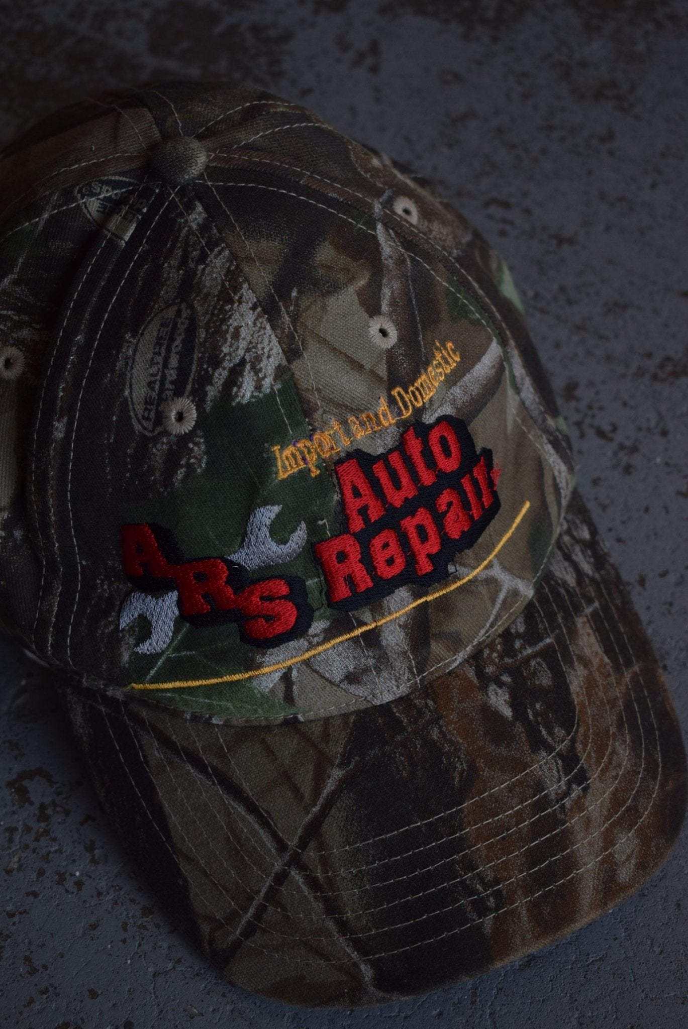 Vintage ARS Auto Repair Real Tree Hat - Retrospective Store