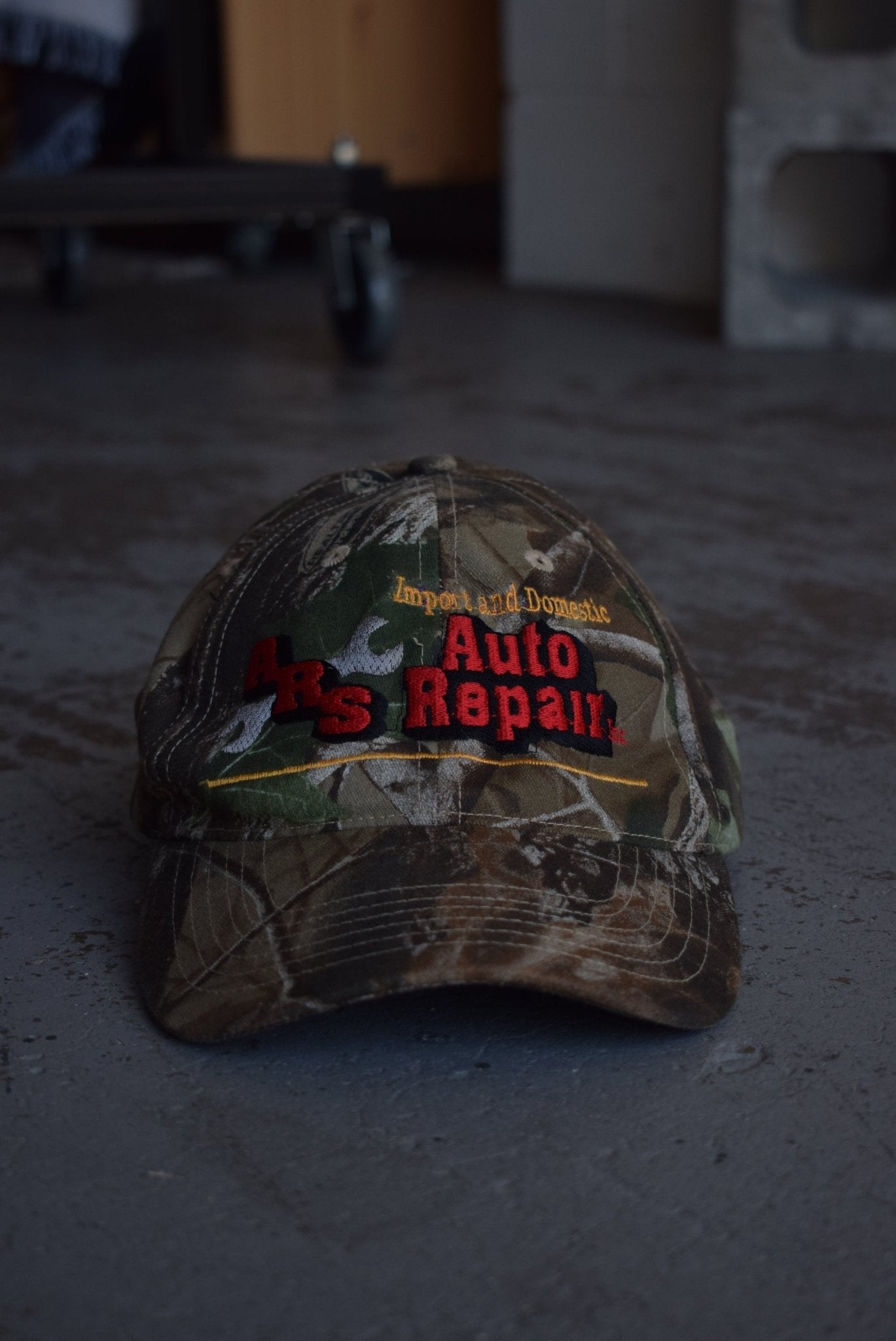 Vintage ARS Auto Repair Real Tree Hat - Retrospective Store