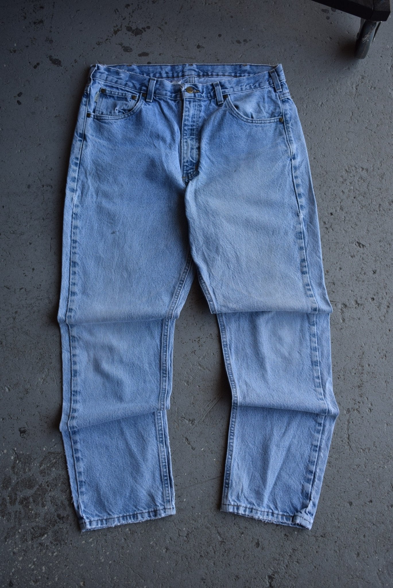 Vintage Carhartt Classic Logo Jeans (36) - Retrospective Store