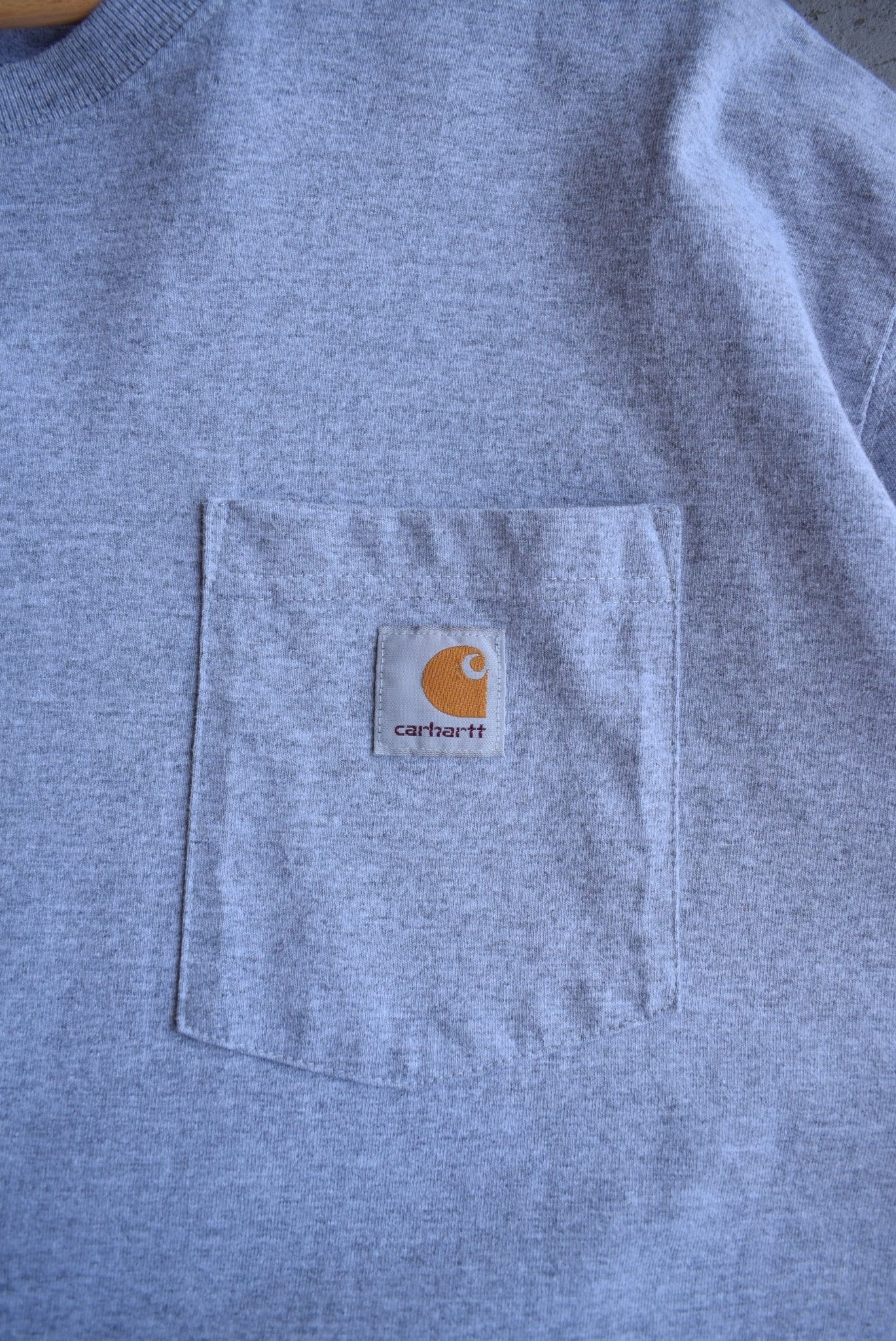 Vintage Carhartt Classic Logo Long Sleeve Tee (3XL) - Retrospective Store