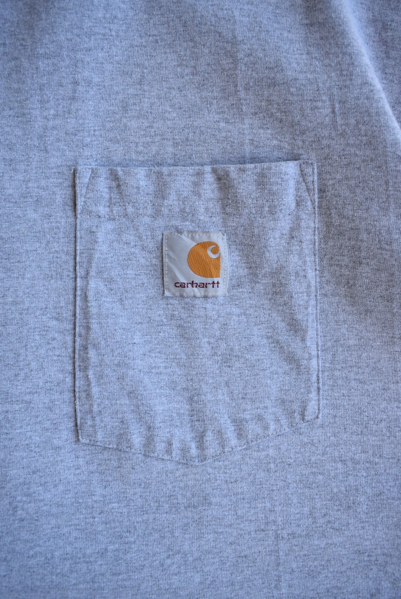 Vintage Carhartt Classic Logo Long Sleeve Tee (3XL) - Retrospective Store