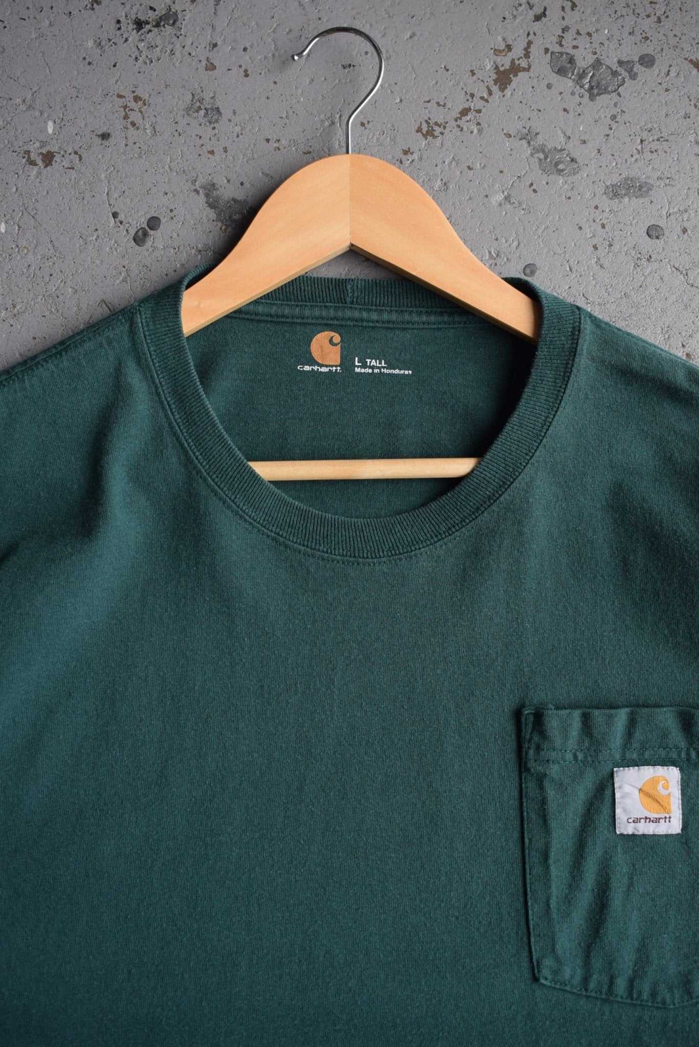 Vintage Carhartt Classic Logo Long Sleeve Tee (XL) - Retrospective Store