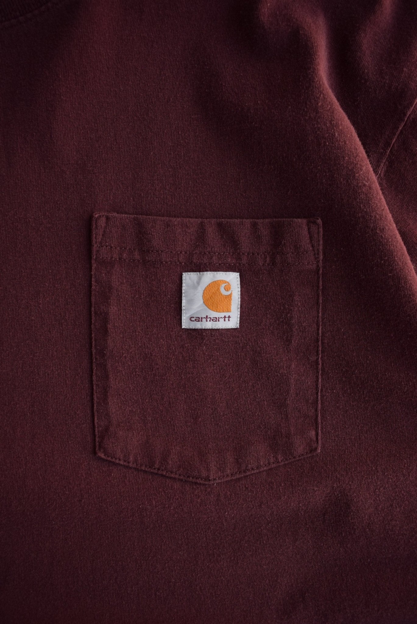 Vintage Carhartt Classic Logo Long Sleeve Tee (XL) - Retrospective Store