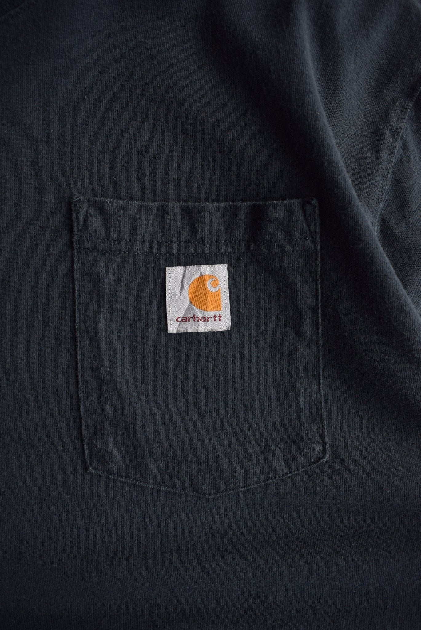 Vintage Carhartt Classic Logo Long Sleeve Tee (XXL) - Retrospective Store