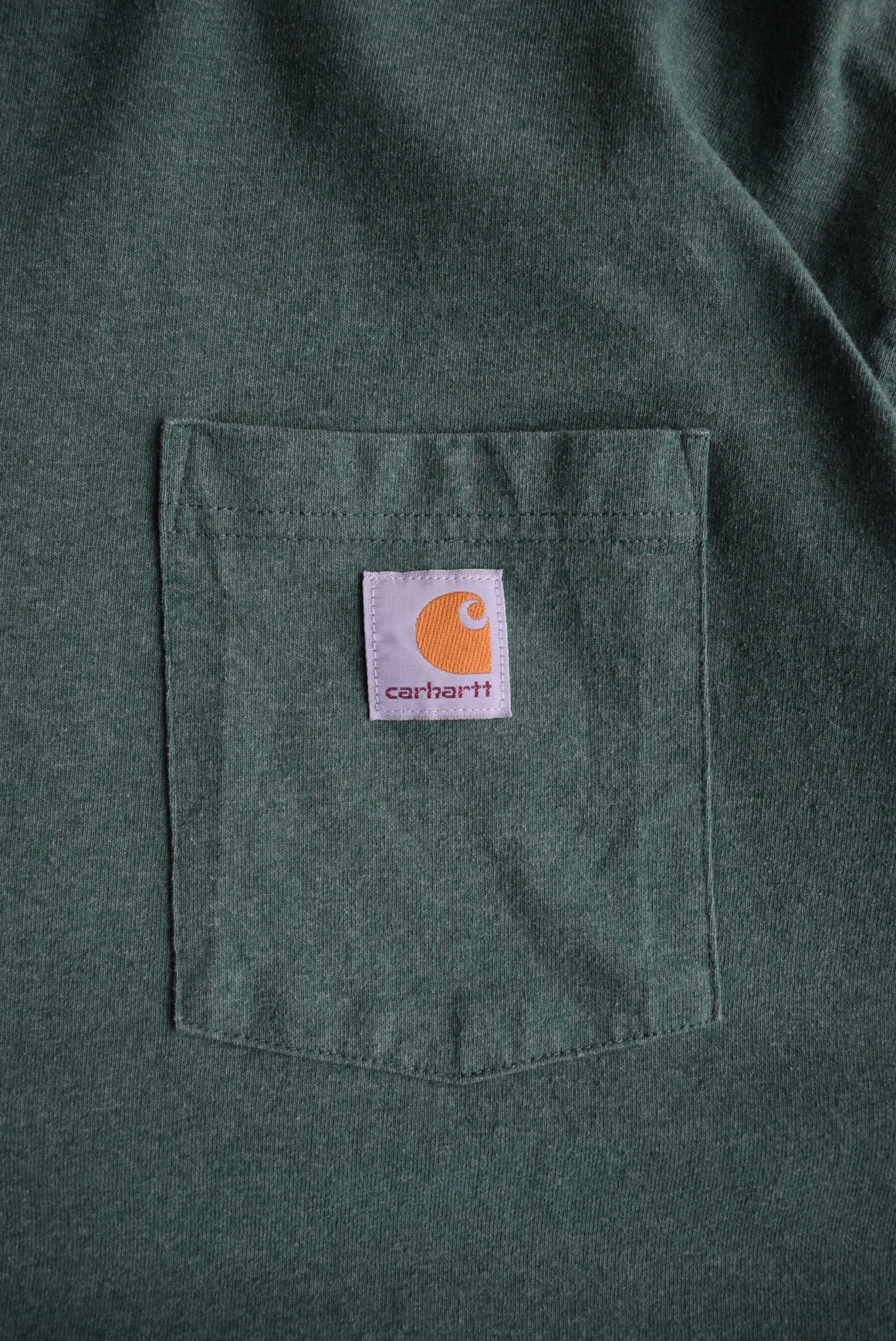 Vintage Carhartt Classic Logo Long Sleeve Tee (XXL) - Retrospective Store