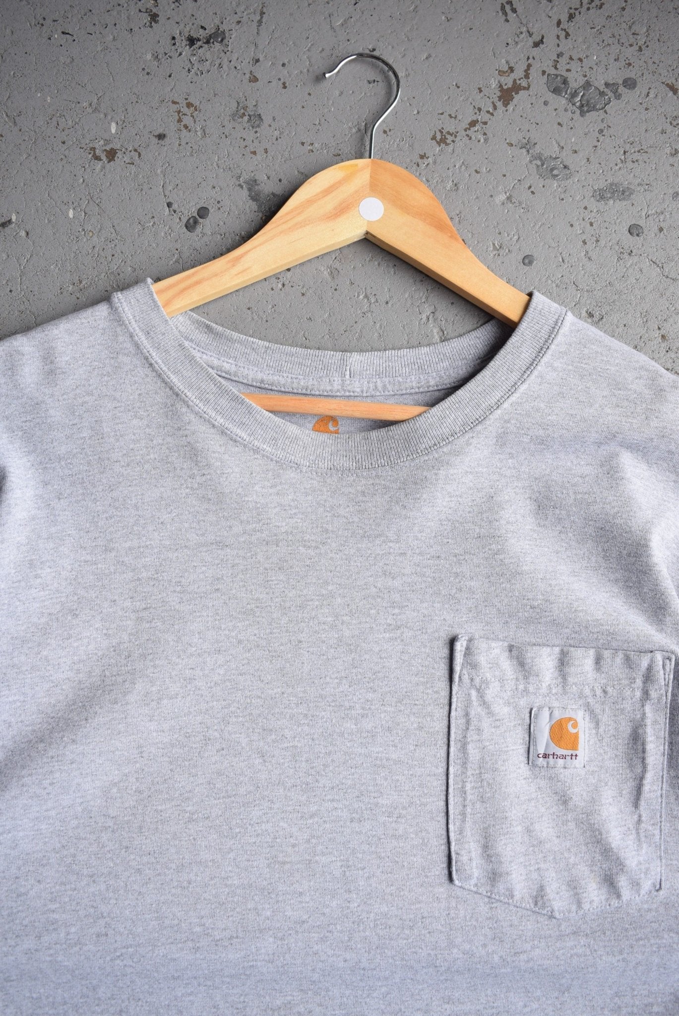Vintage Carhartt Classic Logo Long Sleeve Tee (XXL) - Retrospective Store