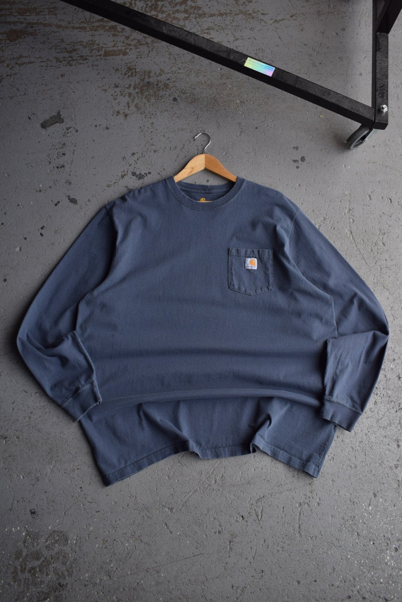 Vintage Carhartt Classic Logo Long Sleeve Tee (XXL) - Retrospective Store
