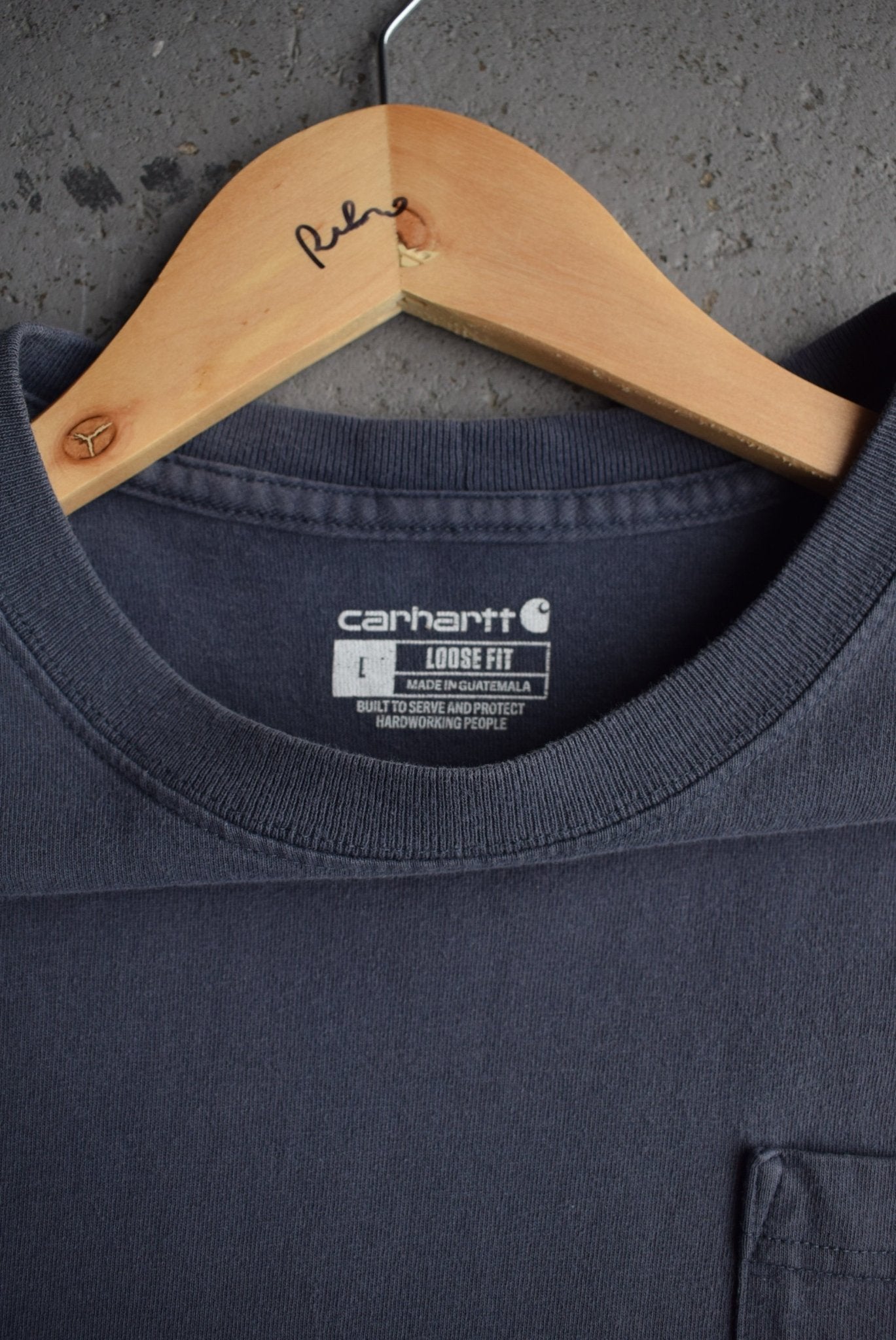 Vintage Carhartt Classic Logo Tee (L) - Retrospective Store