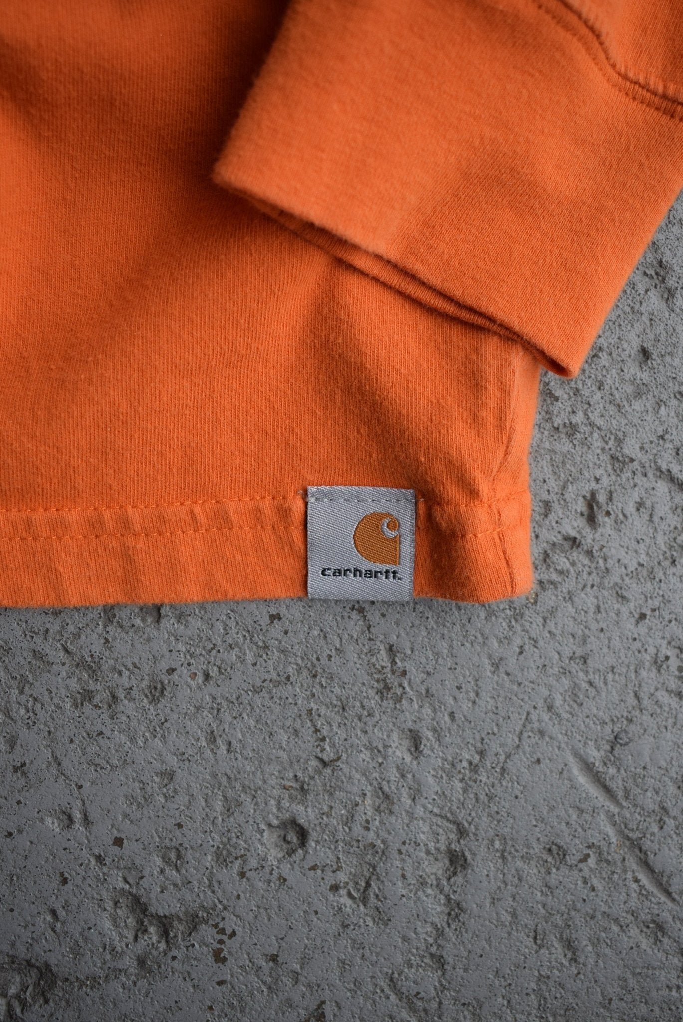 Vintage Carhartt Spellout Long Sleeve Tee (S/M) - Retrospective Store
