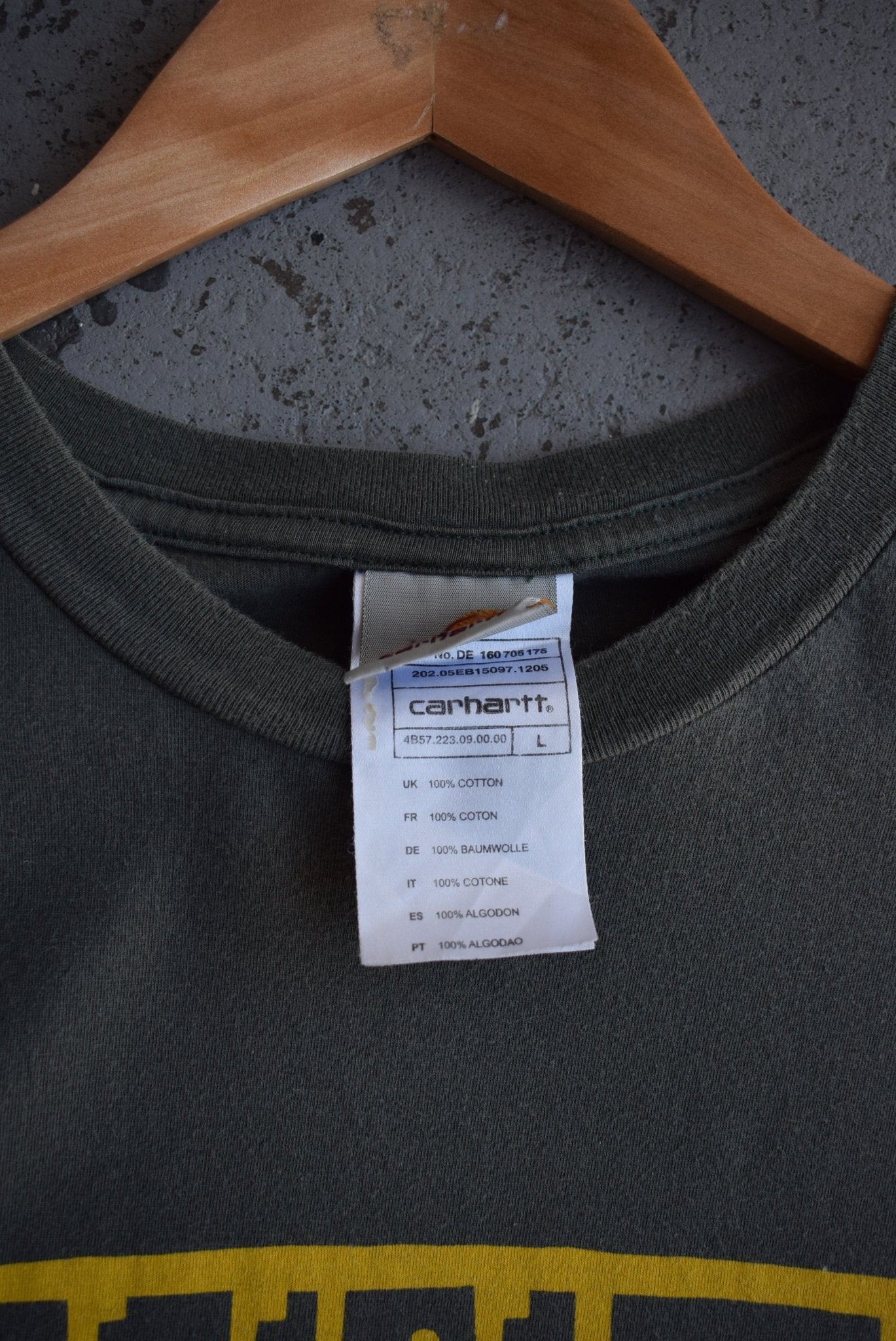 Vintage Carhartt Spellout Tee (L) - Retrospective Store