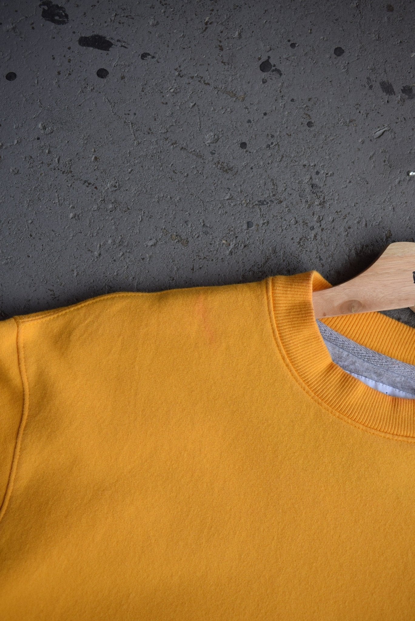 Vintage Champion Classic Logo Embroidered Crewneck (M) - Retrospective Store