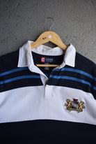 Vintage Chaps Ralph Lauren Embroidered Rugby Polo (XL) - Retrospective Store