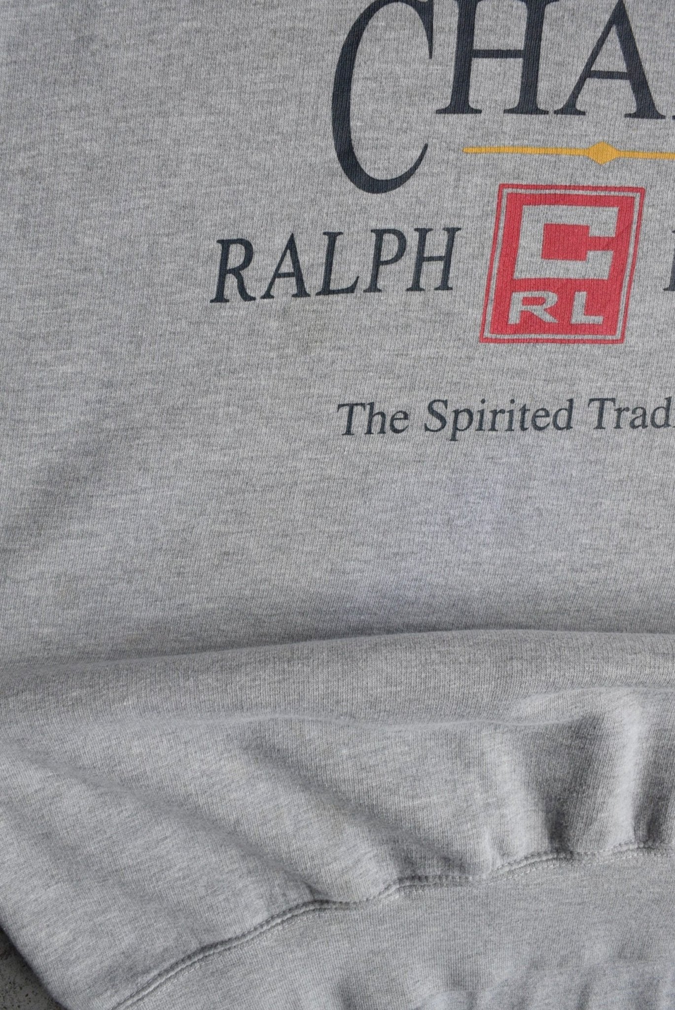 Vintage Chaps Ralph Lauren Spellout Crewneck (M/L) - Retrospective Store