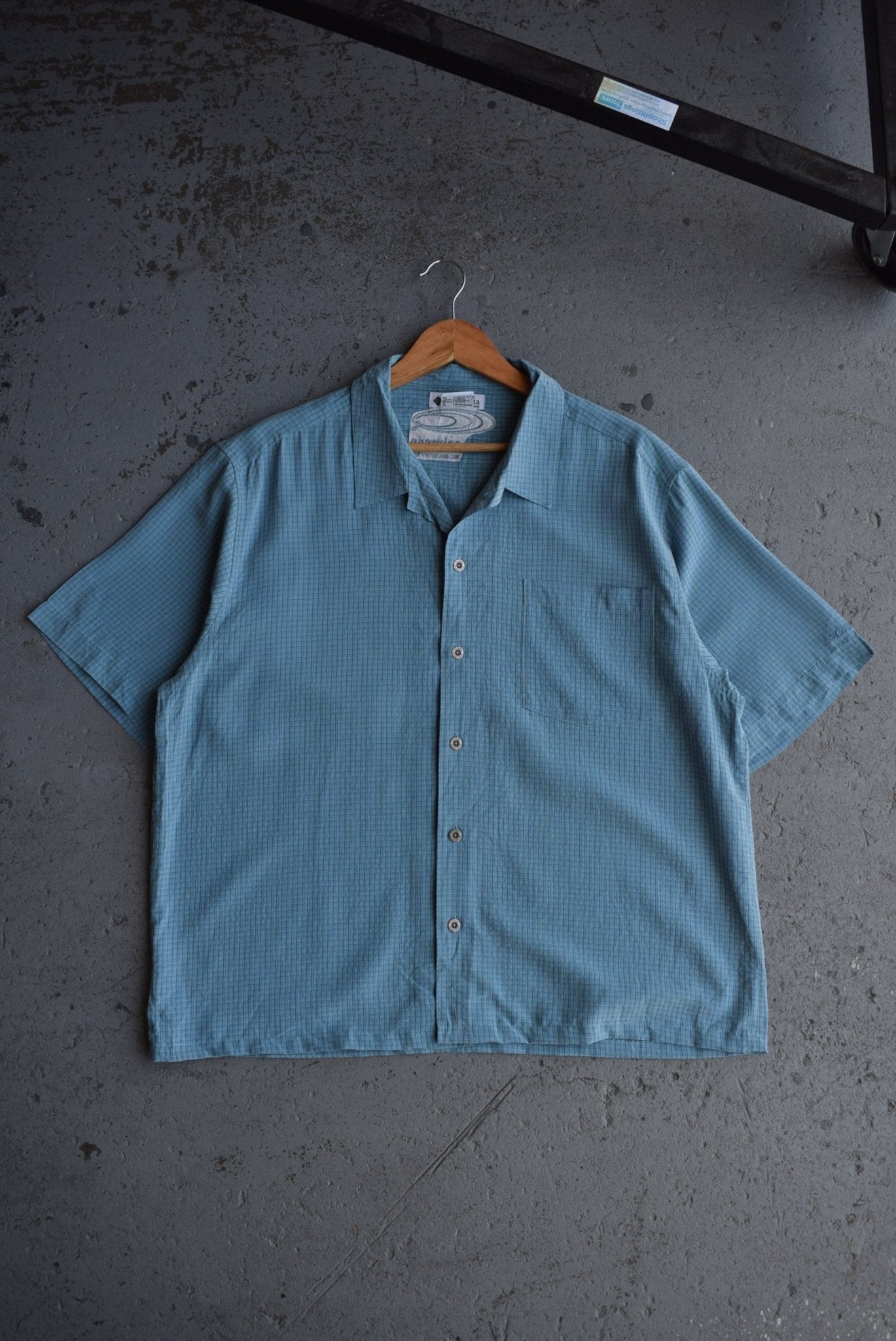 Vintage Columbia Cropped Button Up (L) - Retrospective Store