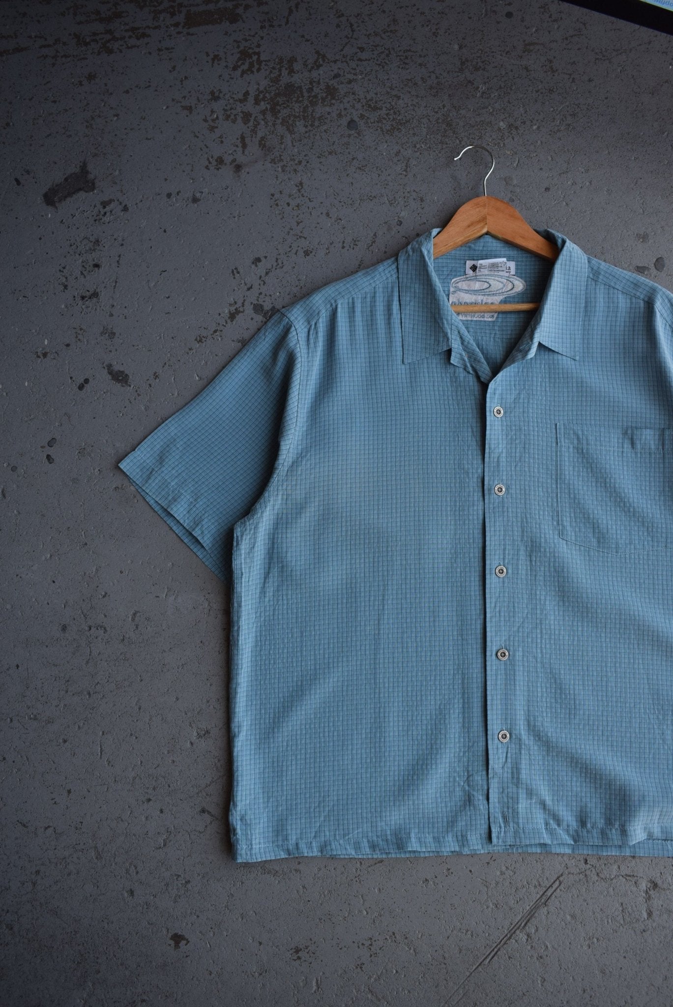 Vintage Columbia Cropped Button Up (L) - Retrospective Store