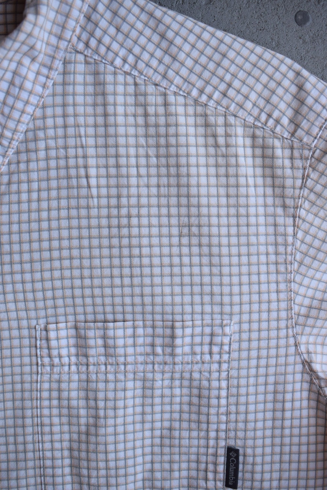 Vintage Columbia Cropped Button Up (M) - Retrospective Store